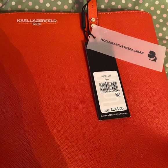 NWT Karl Lagerfeld  Tote Bag - Picture 3 of 12